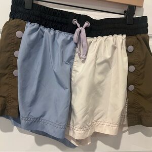 Free People Movement Invigorate Shorts Size L Skyline Combo